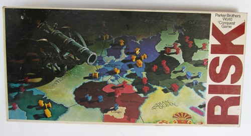 Risk board game 1980 parker - risk,