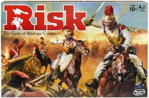 Risk strategy board game - board,